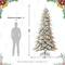 9ft. Pre-Lit Fir Artificial Christmas Tree, Warm White LED Lights